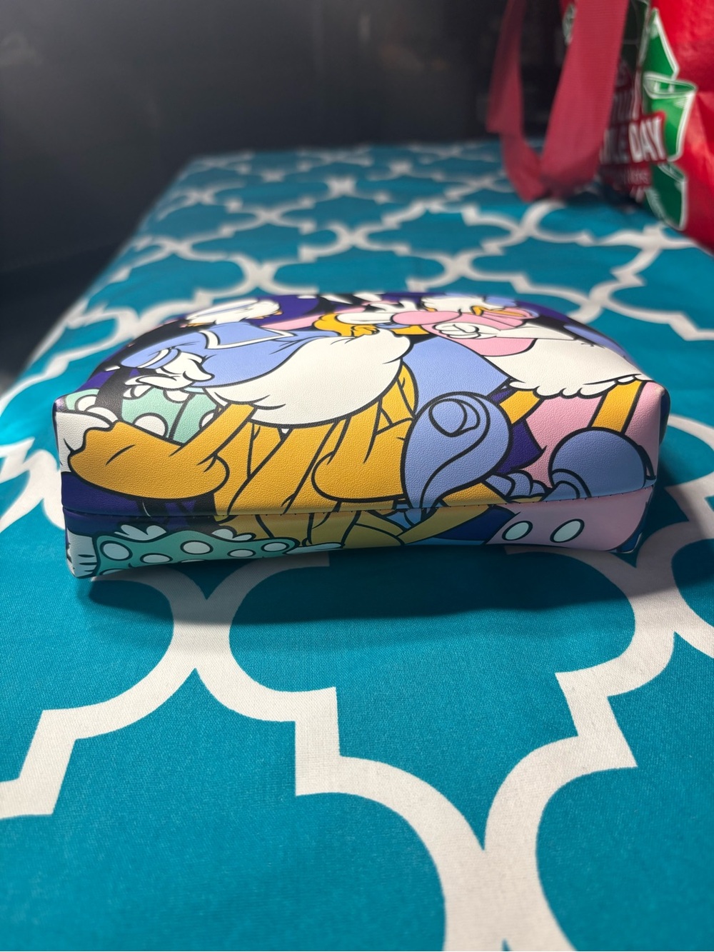 New Disney Purple Character Cosmetic Pouch Makeup Bag - Picture 3 of 6